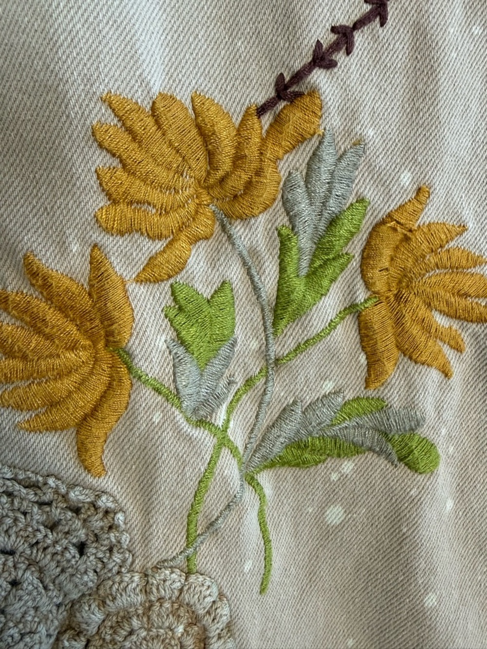 Free People We The Free Falling Love Wide Leg Jeans Size 31 - Picture 13 of 17